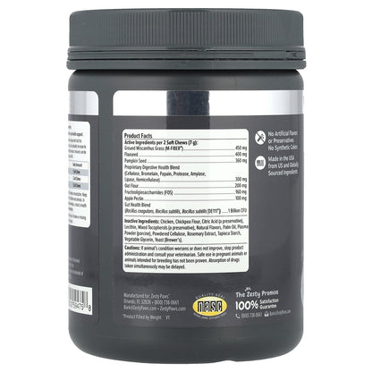 Zesty Paws, Vet Strength Solid Poop Support Bites, For Dogs, All Ages, Chicken, 90 Soft Chews, 11.1 oz (315 g)