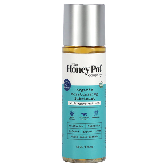 The Honey Pot Company, Organic Moisturizing Lubricant With Agave Extract, 2 fl oz, (59 ml)