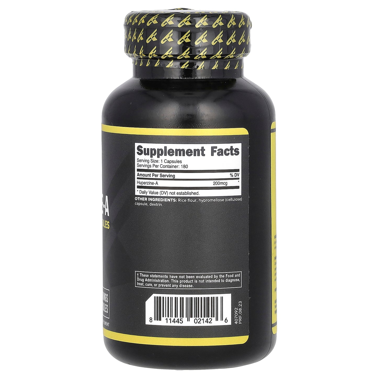 Primaforce, Huperzine-A , 200 mcg, 180 Capsules