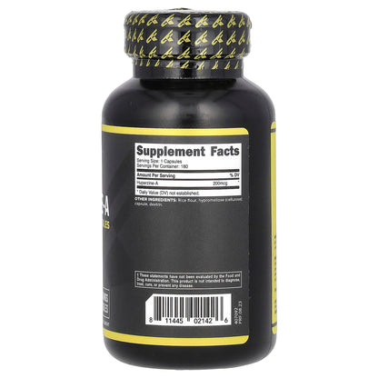 Primaforce, Huperzine-A , 200 mcg, 180 Capsules