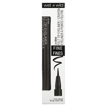 wet n wild, ProLine Felt Tip Eyeliner, Dark Brown, 0.017 oz (0.5 g)