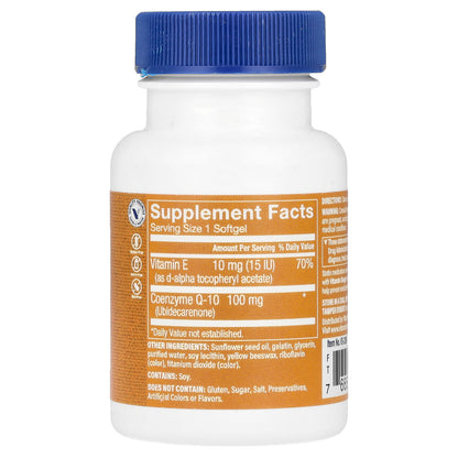 The Vitamin Shoppe, CoQ-10, 100 mg, 30 Softgels