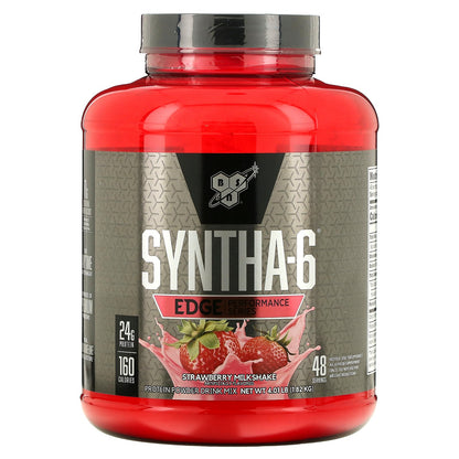 BSN, Syntha-6 Edge®, Protein Powder Drink Mix, Strawberry Milkshake, 4.01 lb (1.82 kg)