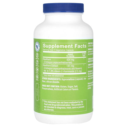 The Vitamin Shoppe, Hawthorn Extract, 300 Vegetable Capsules