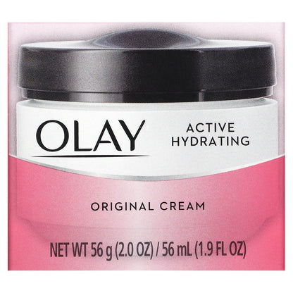 Olay, Active Hydrating, Cream, Original, 2 oz (56 g)