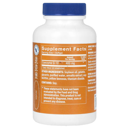The Vitamin Shoppe, CoQ-10, 400 mg, 60 Softgels