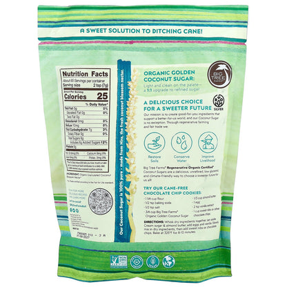 Big Tree Farms, Organic Golden Coconut Sugar, 1 lb (454 g)