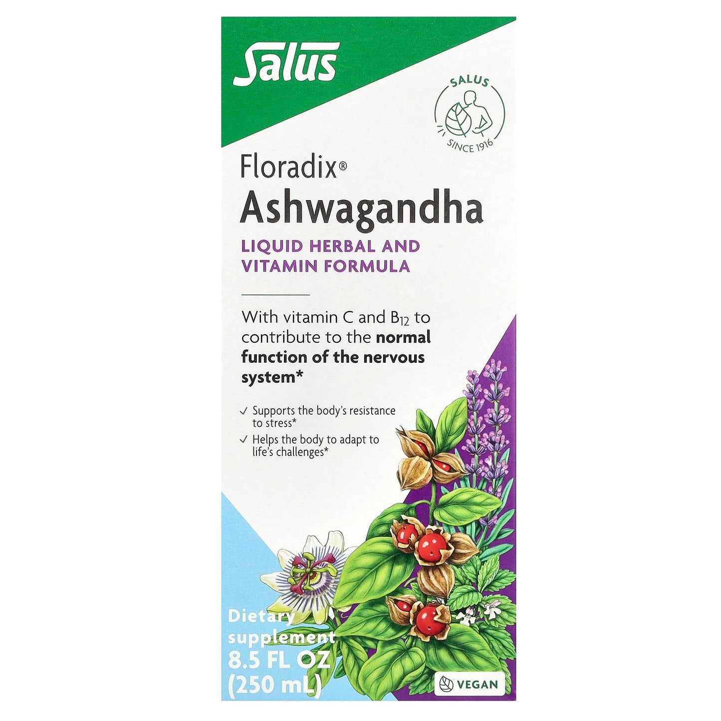 Floradix, Floradix, Ashwagandha, 8.5 fl oz (250 ml)