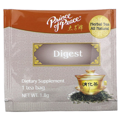 Prince of Peace, Herbal Tea, Digest, 18 Tea Bags, 1.14 oz (32.4 g)