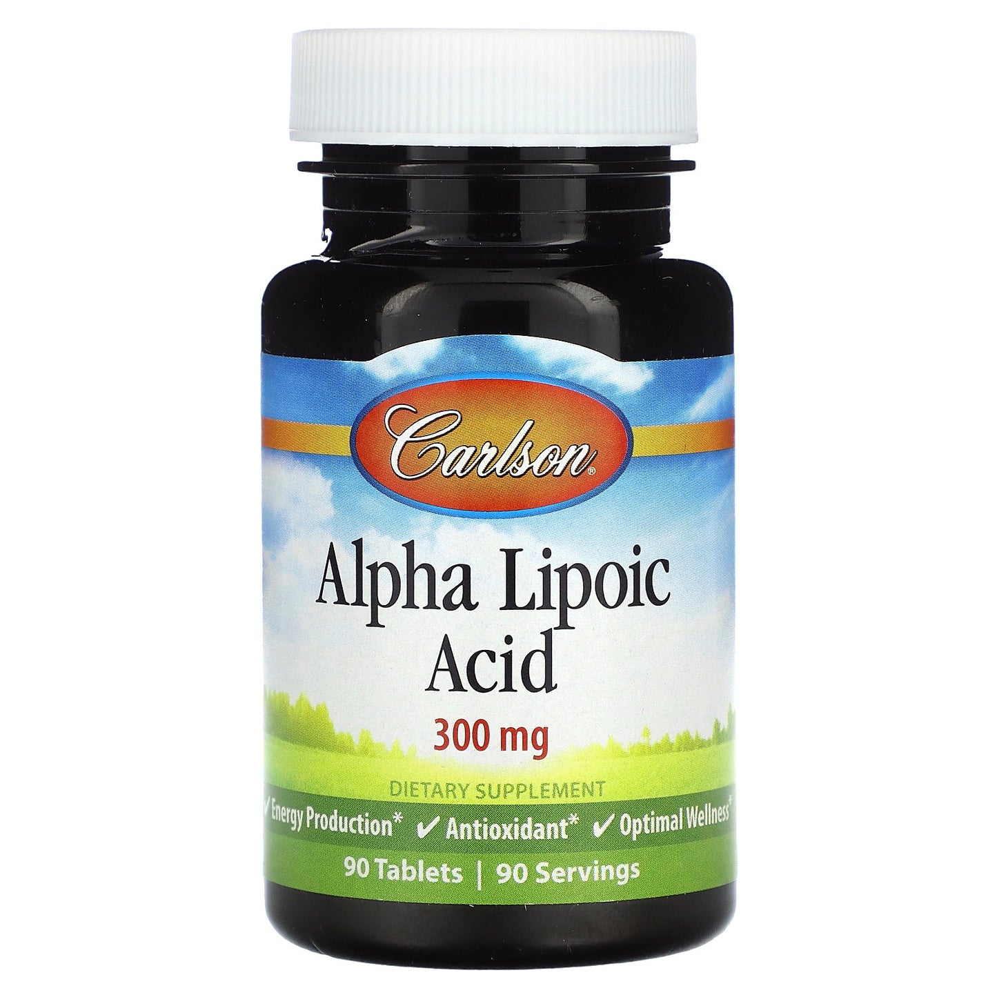 Carlson, Alpha Lipoic Acid, 90 Tablets
