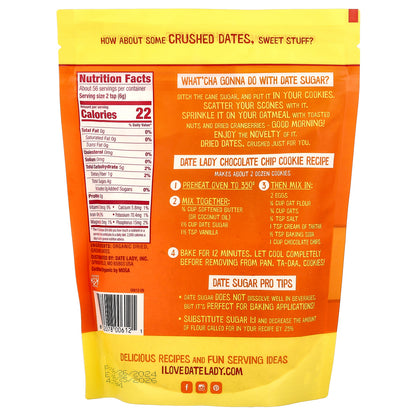 Date Lady, Date Sugar, 12 oz (340 g)