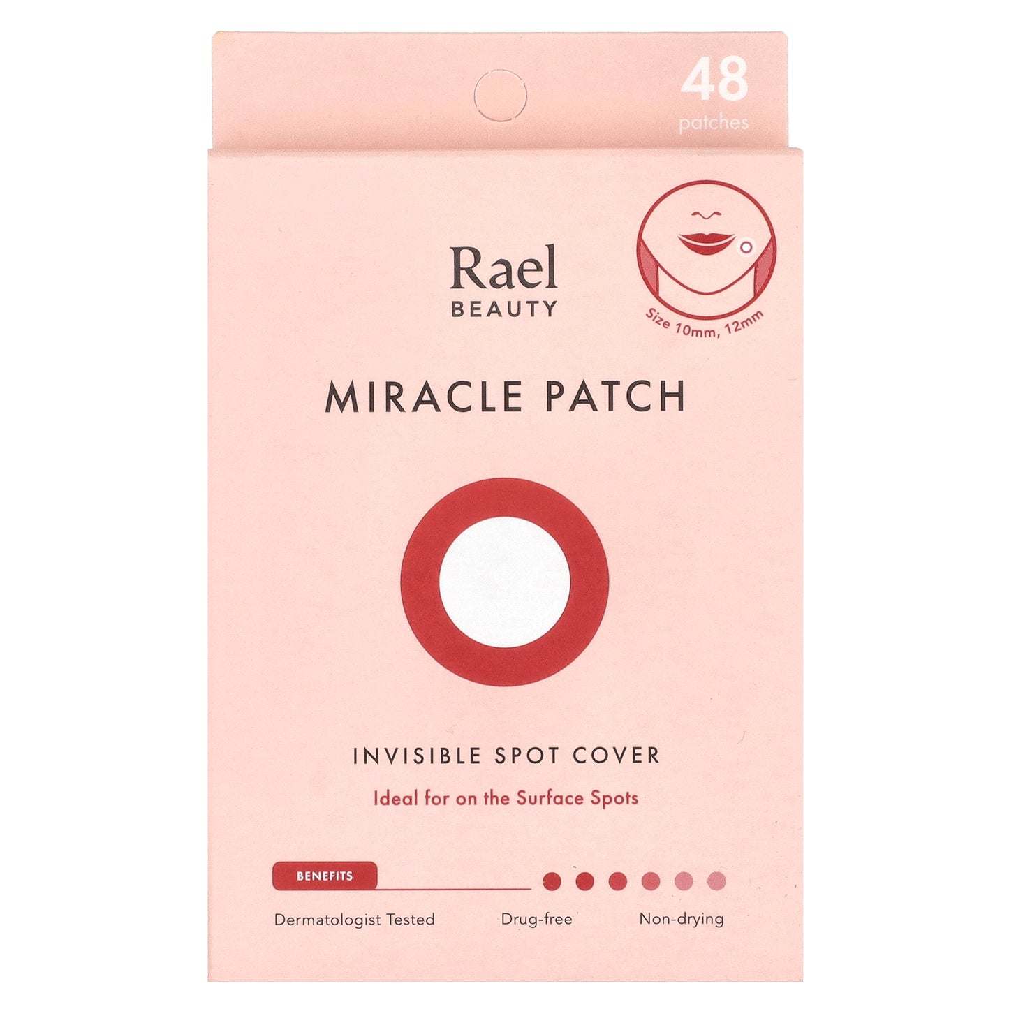 Rael, Miracle Patch, Invisible Spot Cover, 48 Patches