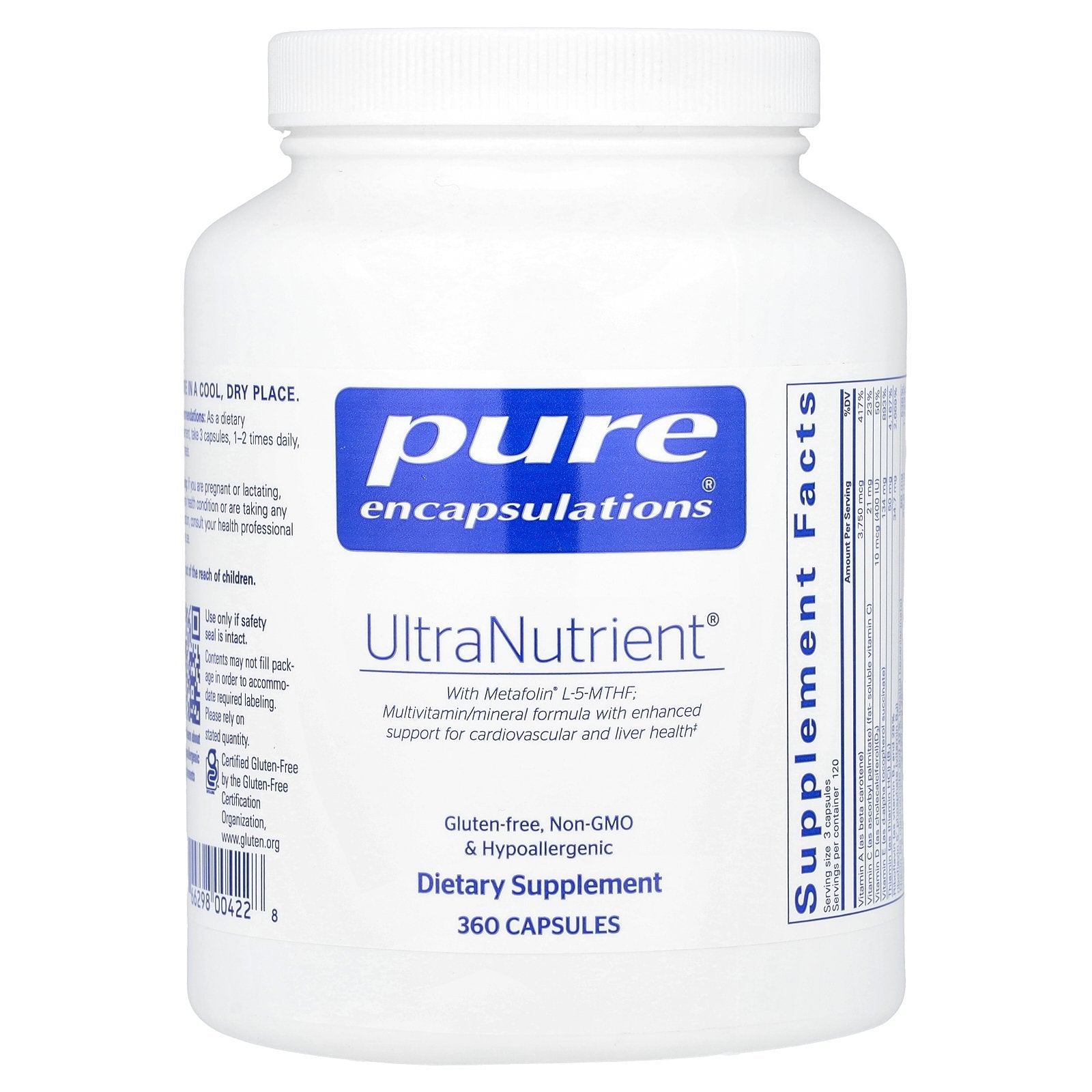 Pure Encapsulations, UltraNutrient®, 360 Capsules