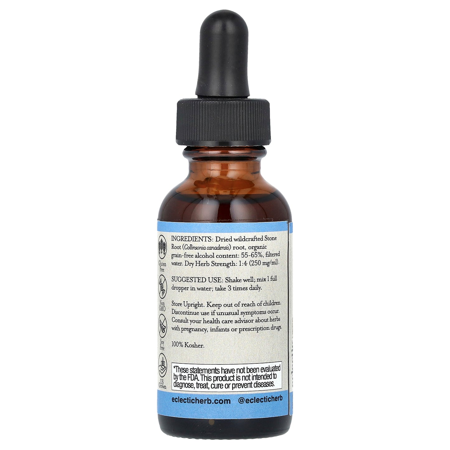 Eclectic Herb, Herb, Stone Root, 1 fl oz (30 ml)