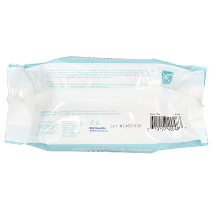 Dr. Talbot's, Pacifier & Teether Wipes, 0 m +, Vanilla Milk, 48 Wipes