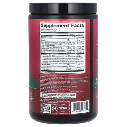 Ancient Nutrition, Multi Collagen Advanced, Lean, Cinnamon, 15.9 oz (450 g)