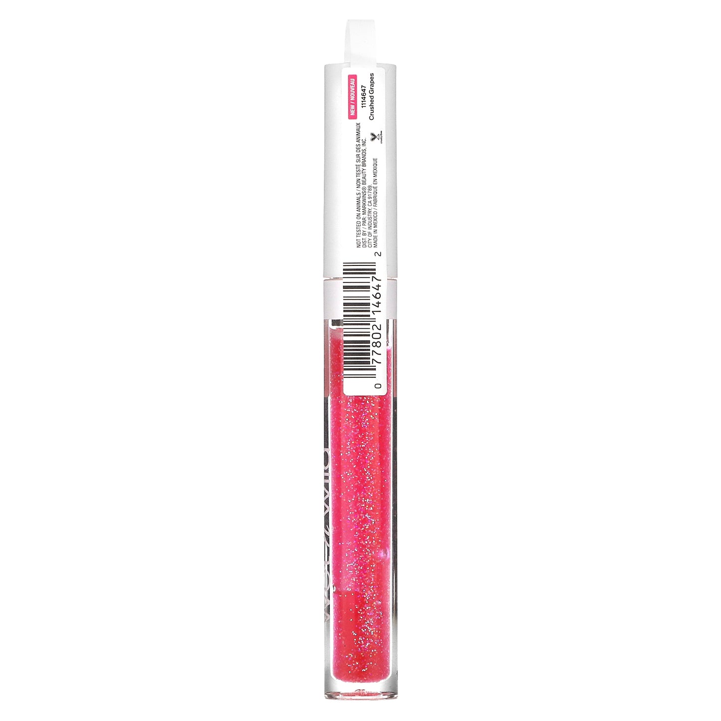 wet n wild, MegaSlicks, Lip Gloss, 1114647 Crushed Grapes, 0.07 fl oz (2.2 ml)