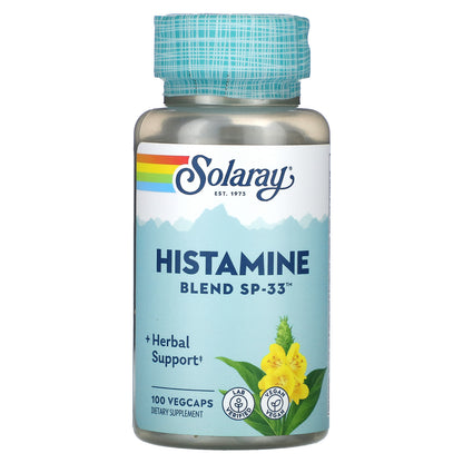 Solaray, Histamine Blend SP-33, 100 VegCaps