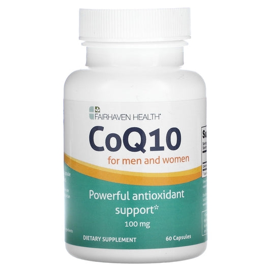 Fairhaven Health, Co-Q10, 100 mg, 60 Capsules