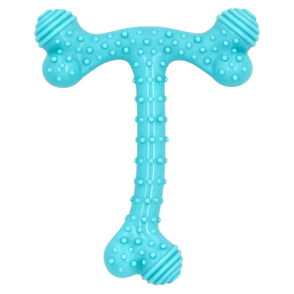 Arm & Hammer, Nubbies, Dental Toys For Moderate Chewers, Tribone, Peanut Butter, 1 Toy