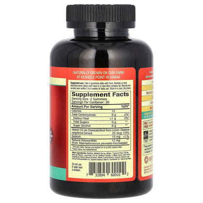 Nutrex Hawaii, BioAstin, Hawaiian Astaxanthin Gummies, Citrus, 60 Gummies