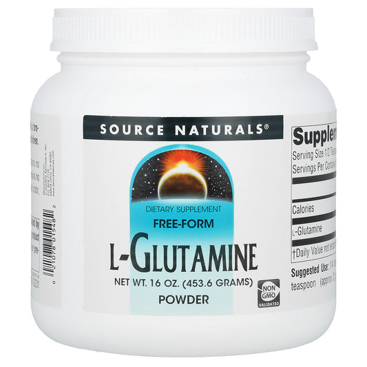 Source Naturals, L-Glutamine Powder, 16 oz (453.6 g)