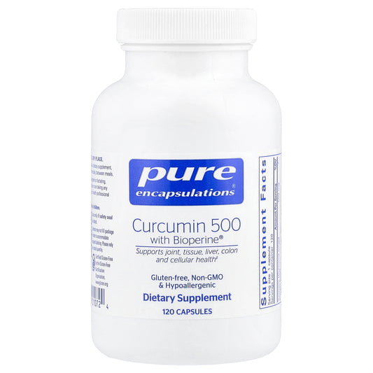 Pure Encapsulations, Curcumin 500 with Bioperine®, 120 Capsules