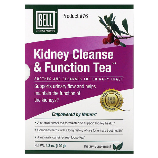 Bell Lifestyle, Kidney Cleanse & Function Tea, 4.2 oz (120 g)