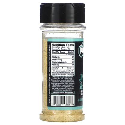 Pork King Good, Smoky Jalapeno & Cheese Seasoning, 2.5 oz (70.8 g)