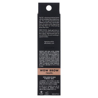 E.L.F., Wow Brow Gel, Taupe, 0.12 oz (3.5 g)