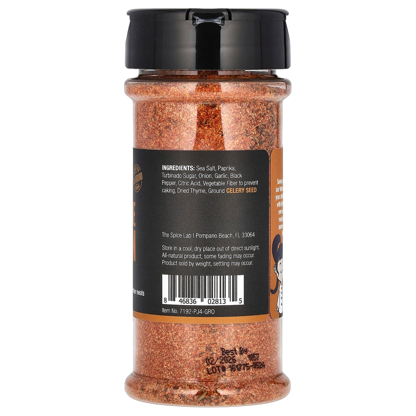 The Spice Lab, Rotisserie Chicken Seasoning, 5.6 oz (158 g)