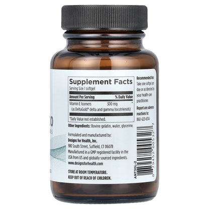 Designs For Health, Annatto-E™ 300, 300 mg, 60 Softgels