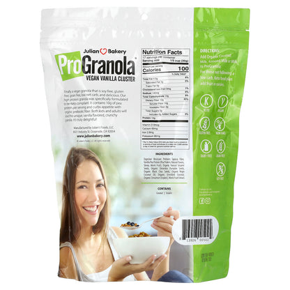 Julian Bakery, Pro Granola, Vegan Vanilla Cluster, 17.9 oz (507.5 g)