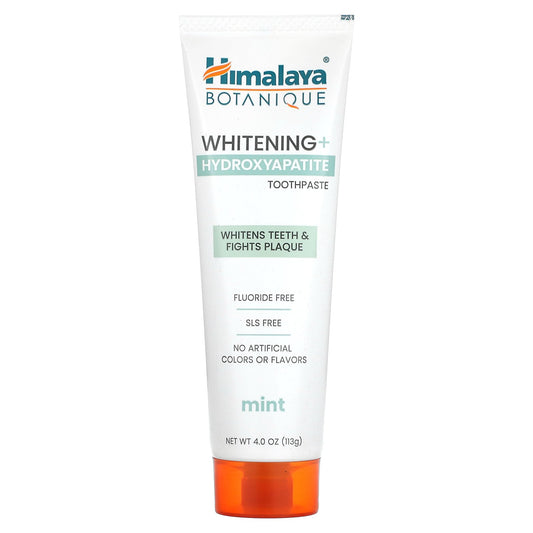 Himalaya, Whitening + Hydroxyapatite Toothpaste, Mint, 4 oz (113 g)