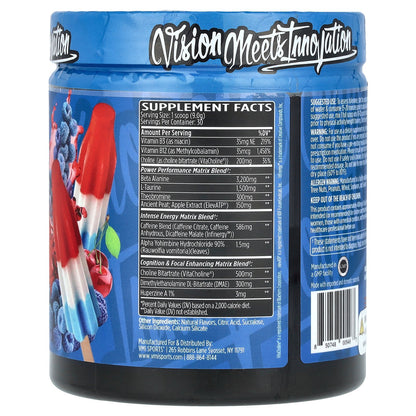 VMI Sports, KXR Pre-Workout, Patriot Pop, 9.5 oz (270 g)
