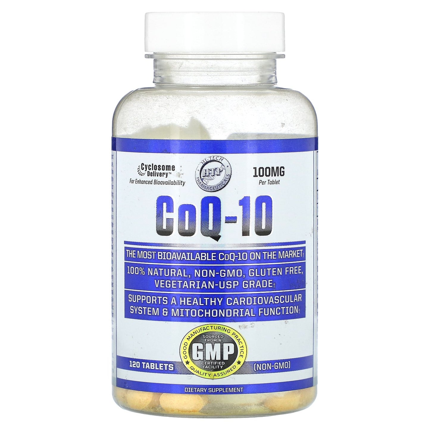 Hi Tech Pharmaceuticals, CoQ-10, 100 mg, 120 Tablets