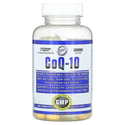 Hi Tech Pharmaceuticals, CoQ-10, 100 mg, 120 Tablets