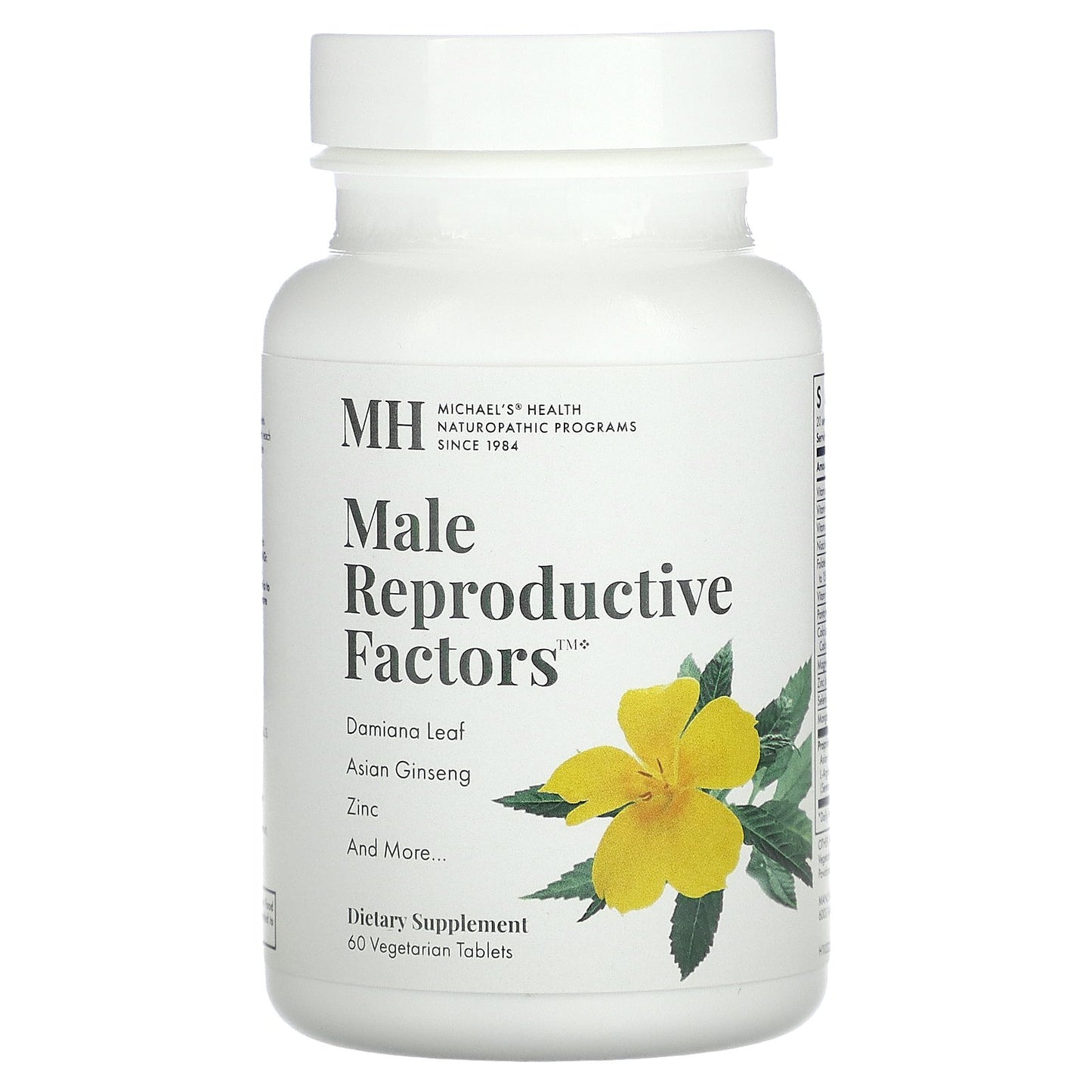 Michael's Health, Male Reproductive Factors, 60 Vegetarian Tablets