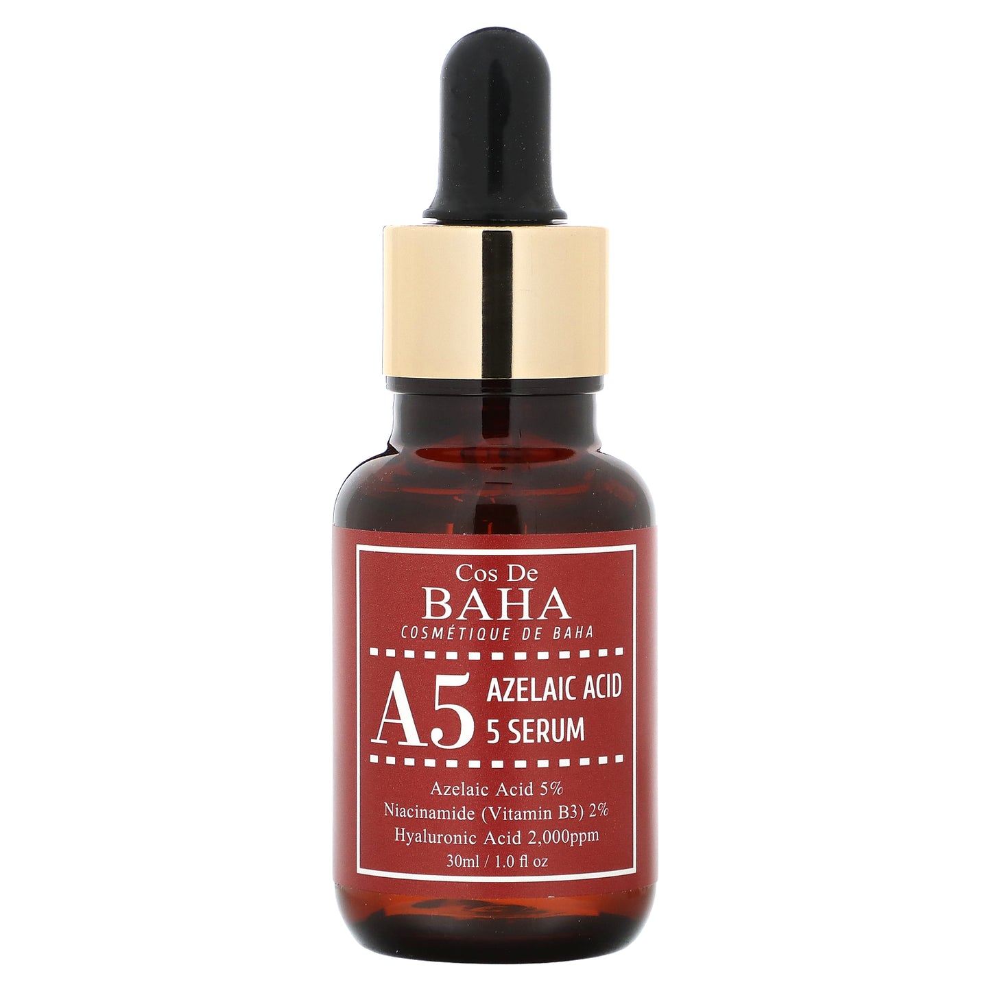 Cos De BAHA, A5, Azelaic Acid 5 Serum, 1 fl oz (30 ml)