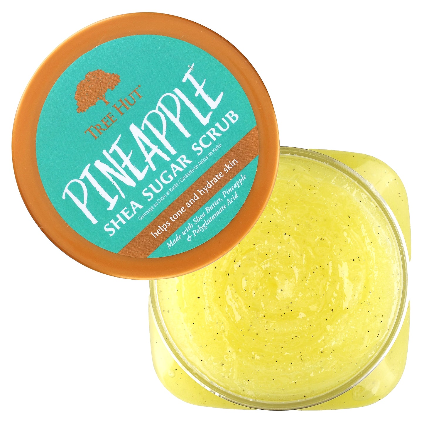 Tree Hut, Shea Sugar Scrub, Pineapple, 18 oz (510 g)