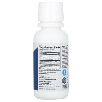 Trace Minerals ®, Liquid, Magnesium Glycinate, Lemon Line, 8 fl oz (237 ml)