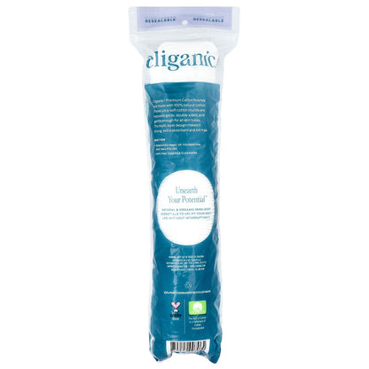 Cliganic, Premium 100% Cotton Rounds, 100 Count