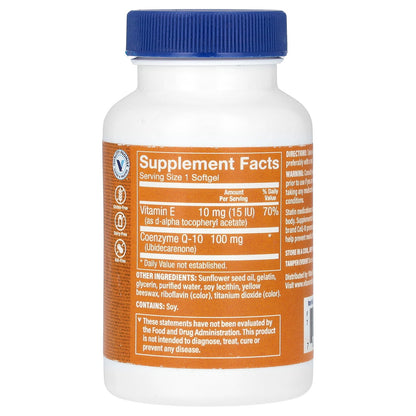 The Vitamin Shoppe, CoQ-10, 100 mg, 120 Softgels