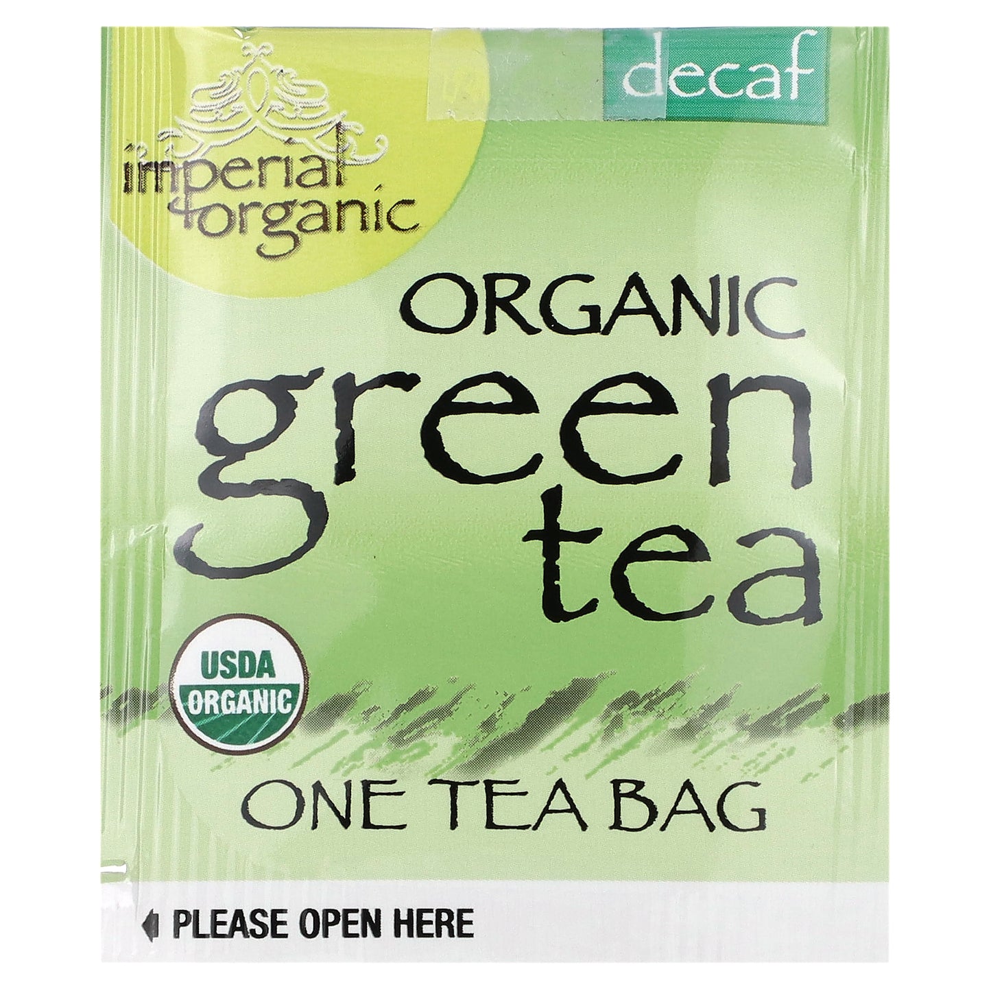 Uncle Lee's Tea, Imperial Organic, Green Tea, Decaf, 18 Tea Bags, 1.14 oz (32.4 g)