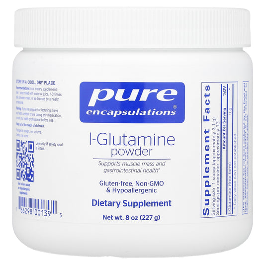 Pure Encapsulations, L-Glutamine Powder, 8 oz (227 g)