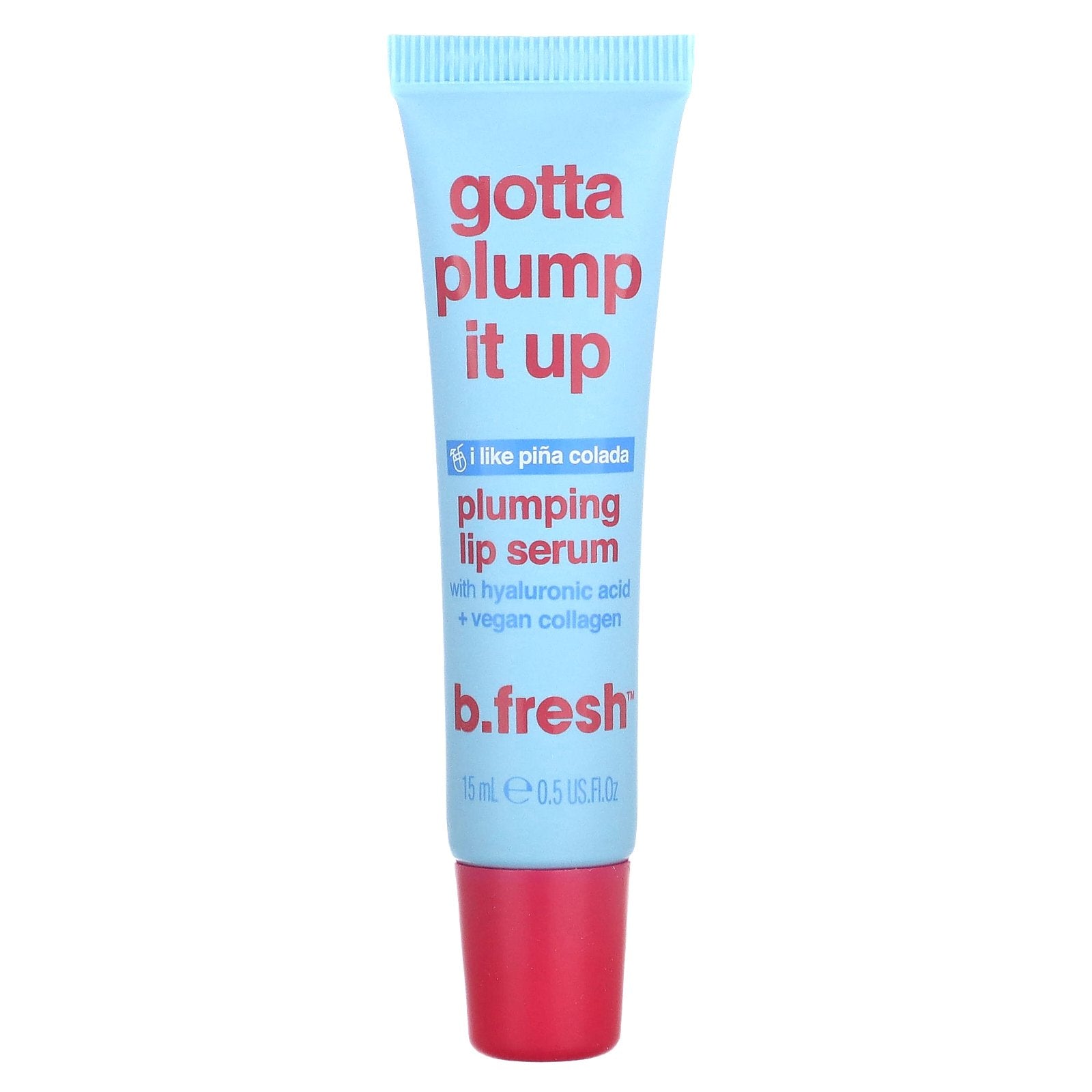 b.fresh, Plumping Lip Serum, I Like Pina Colada, 0.5 fl oz (15 ml )