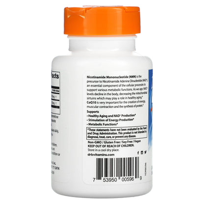 Doctor's Best, NMN + CoQ10 , 60 Veggie Caps