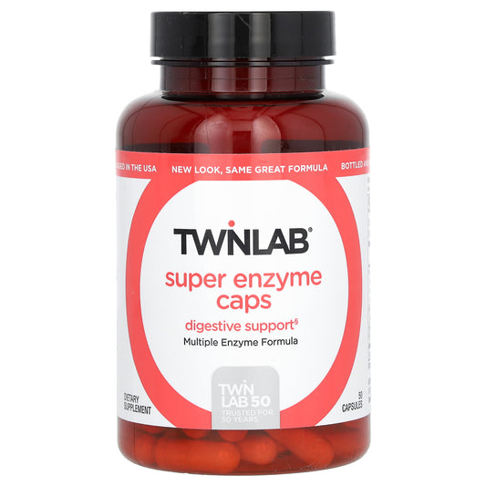 Twinlab, Super Enzyme Caps, 50 Capsules