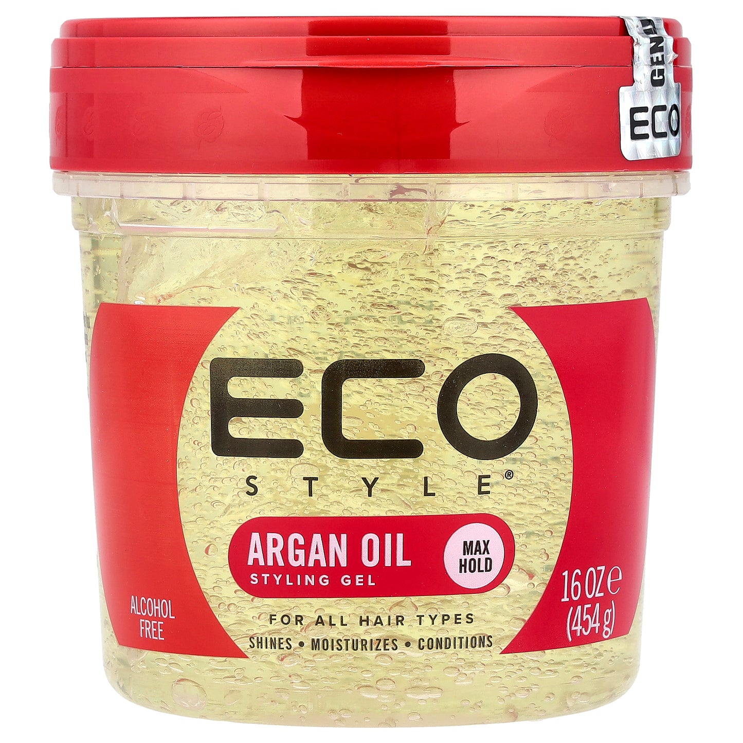Eco Style, Styling Gel, Max Hold, For All Hair Types, Argan Oil, 16 oz (454 g)