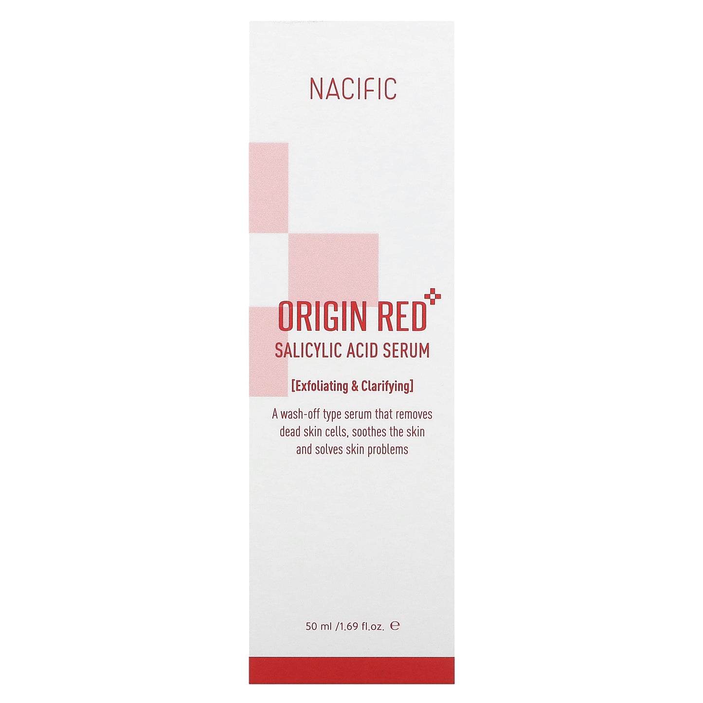 Nacific, Origin Red, Salicylic Acid Serum , 1.69 fl oz (50 ml)